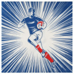 asciugamani da rugby