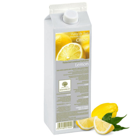 purea di limone e frutta