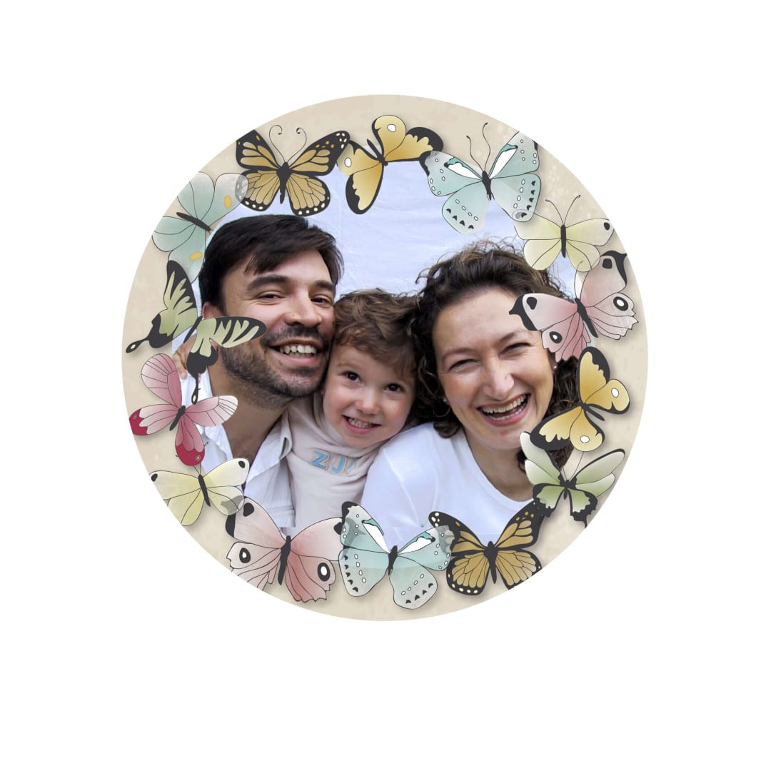 Farfalle fotocommestibili