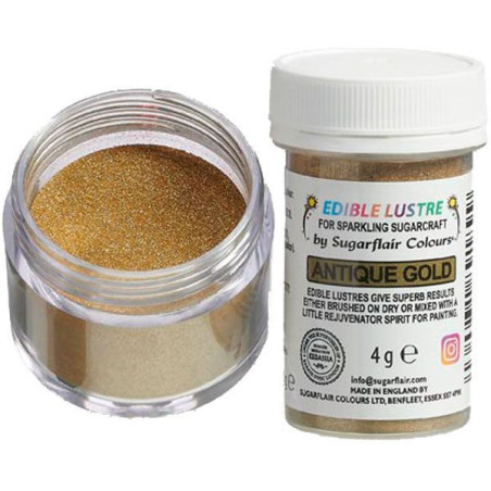 cibo in polvere-oro-glitter