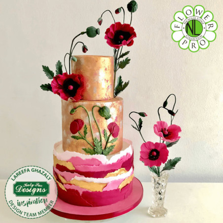 stampo in silicone papavero