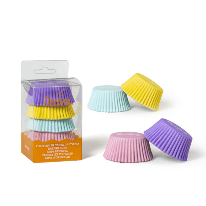 scatole per cupcake color pastello