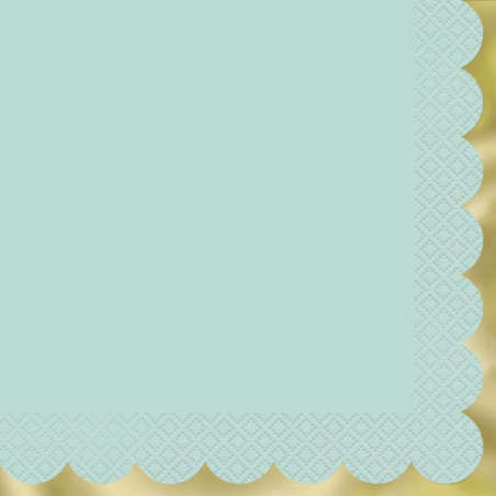 asciugamano-menta-verde-oro