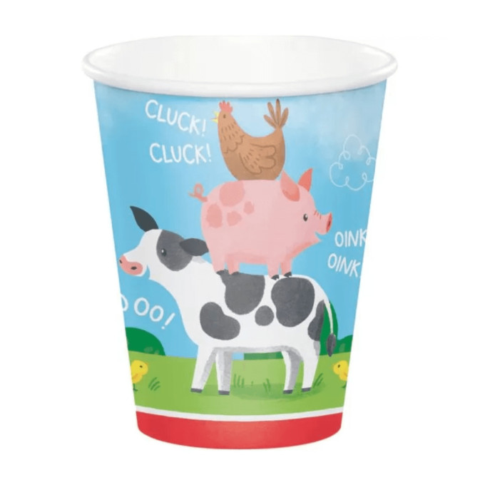 tazza di animali da fattoria