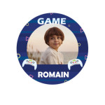 videogioco tondo fotocommestibile
