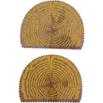 2 punte wafer effetto legno