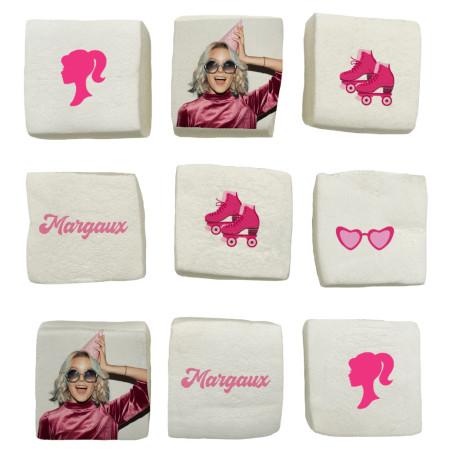 marshmallow personalizzati-barbie