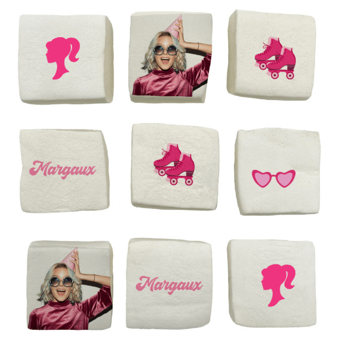 marshmallow personalizzati-barbie