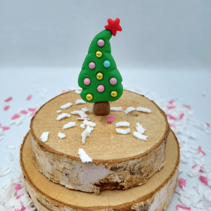 Stampo per modellare l'albero di Natale in 3D