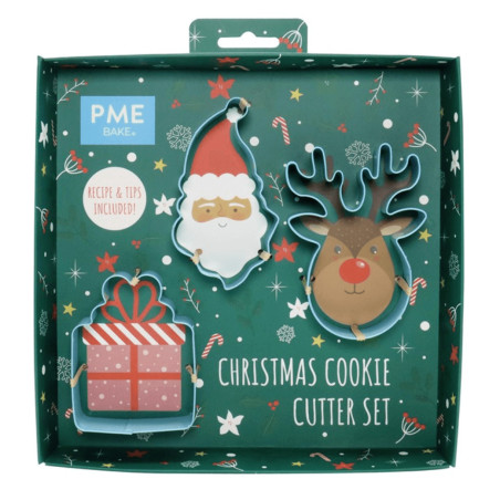 Set formine per biscotti di Babbo Natale