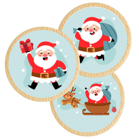 12-dischi-zucchero-babbo-natale