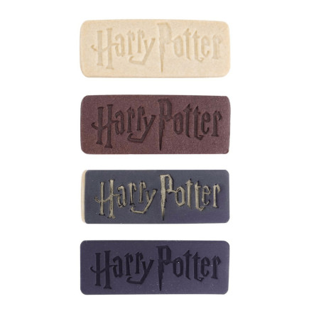biscotto realizzato con lo stampino per biscotti di Harry Potter