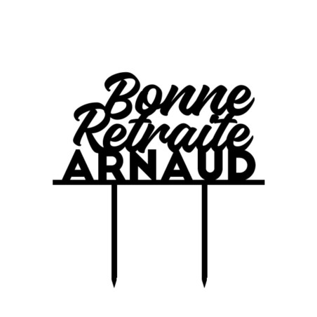 cake topper-buona-pensione-personalizzato