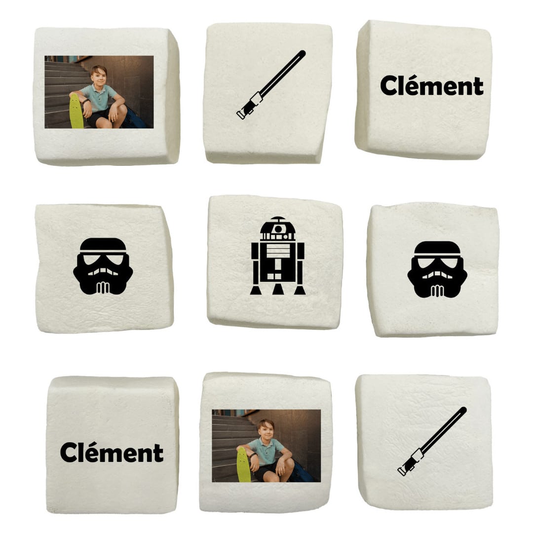 marshmallow personalizzati di Star Wars