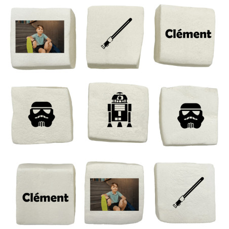 marshmallow personalizzati di Star Wars