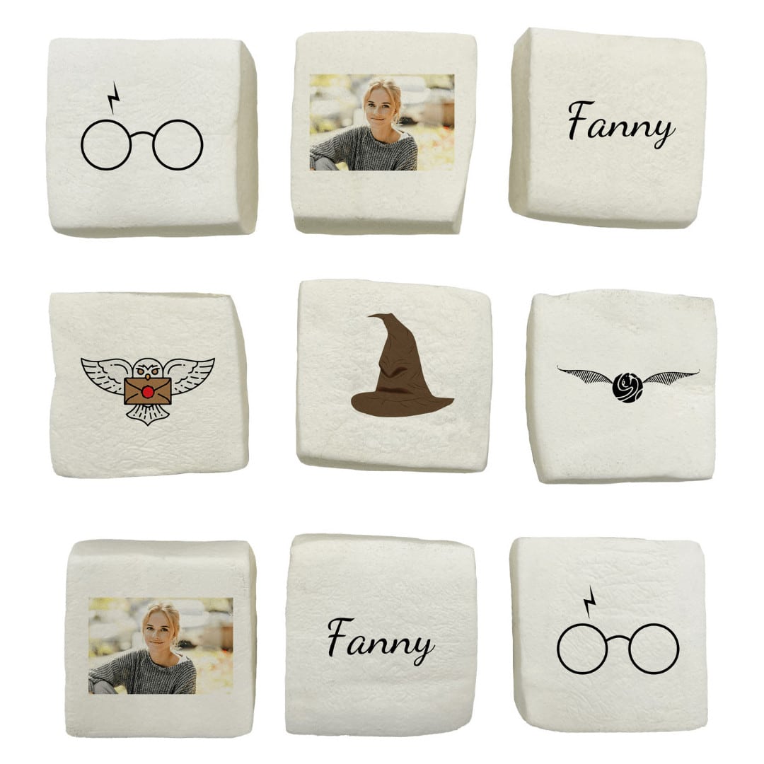 marshmallow personalizzati da mago