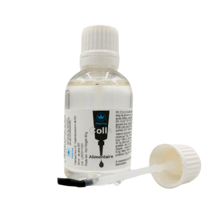 Colla alimentare con pennello 63 gr | Top setoso