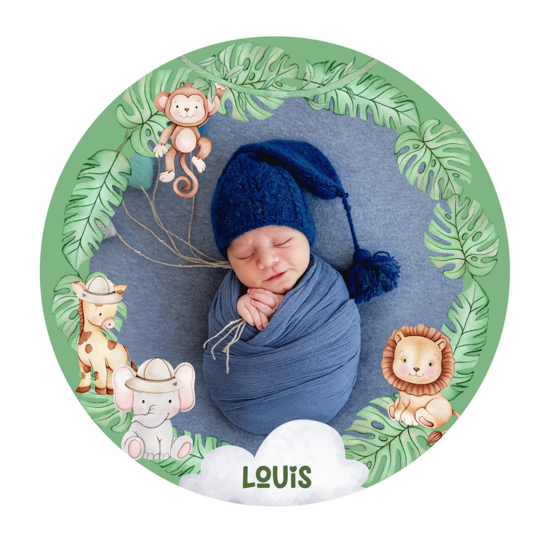 foto-commestibile-rotondo-personalizzabile-jungle-baby