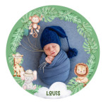 foto-commestibile-rotondo-personalizzabile-jungle-baby