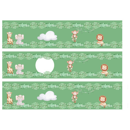 contorno-torta-commestibile-personalizzabile-jungle-baby-vuoto