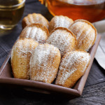 madeleine con zucchero