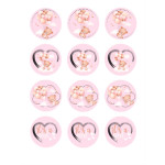 12-Mini-dischi-di-zucchero-baby-shower-bambina-5-cm