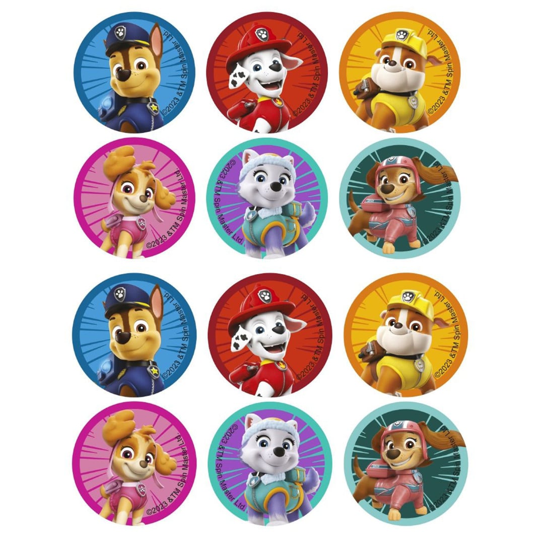 12 dischetti-di-zucchero-per-cupcakes-paw-patrol