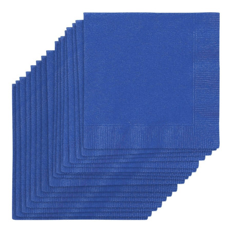 confezione di tovaglioli blu reale