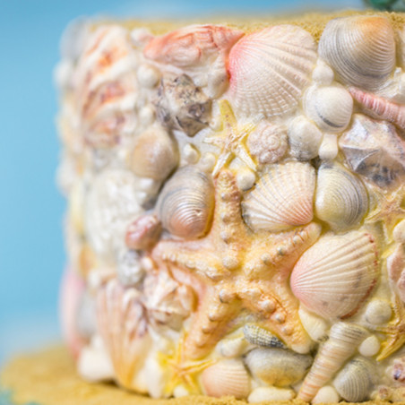 tappeto con texture a conchiglia