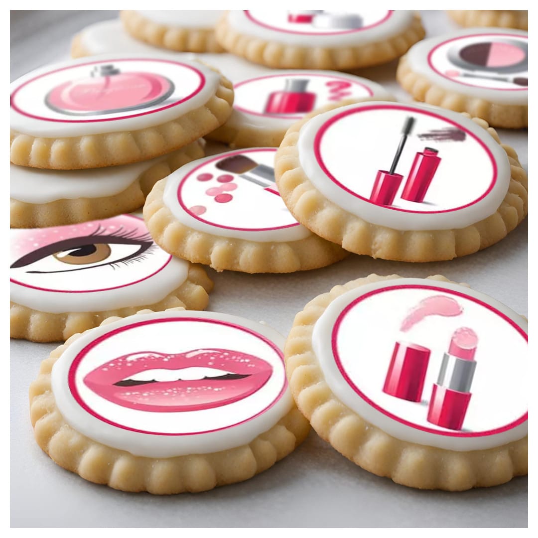 12 dischi di sabbie per trucco per cupcakes