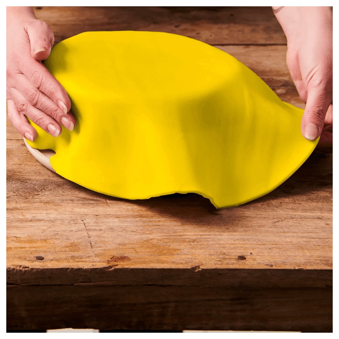 pate a sucre a derouler jaune marque funcakes