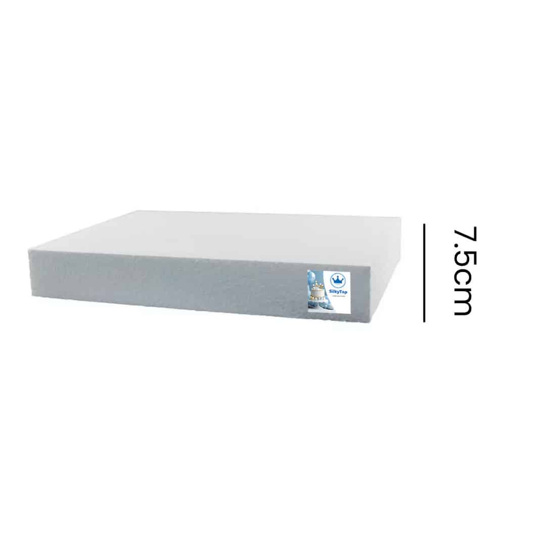 base per torta setosa rettangolare alta 7,5 cm