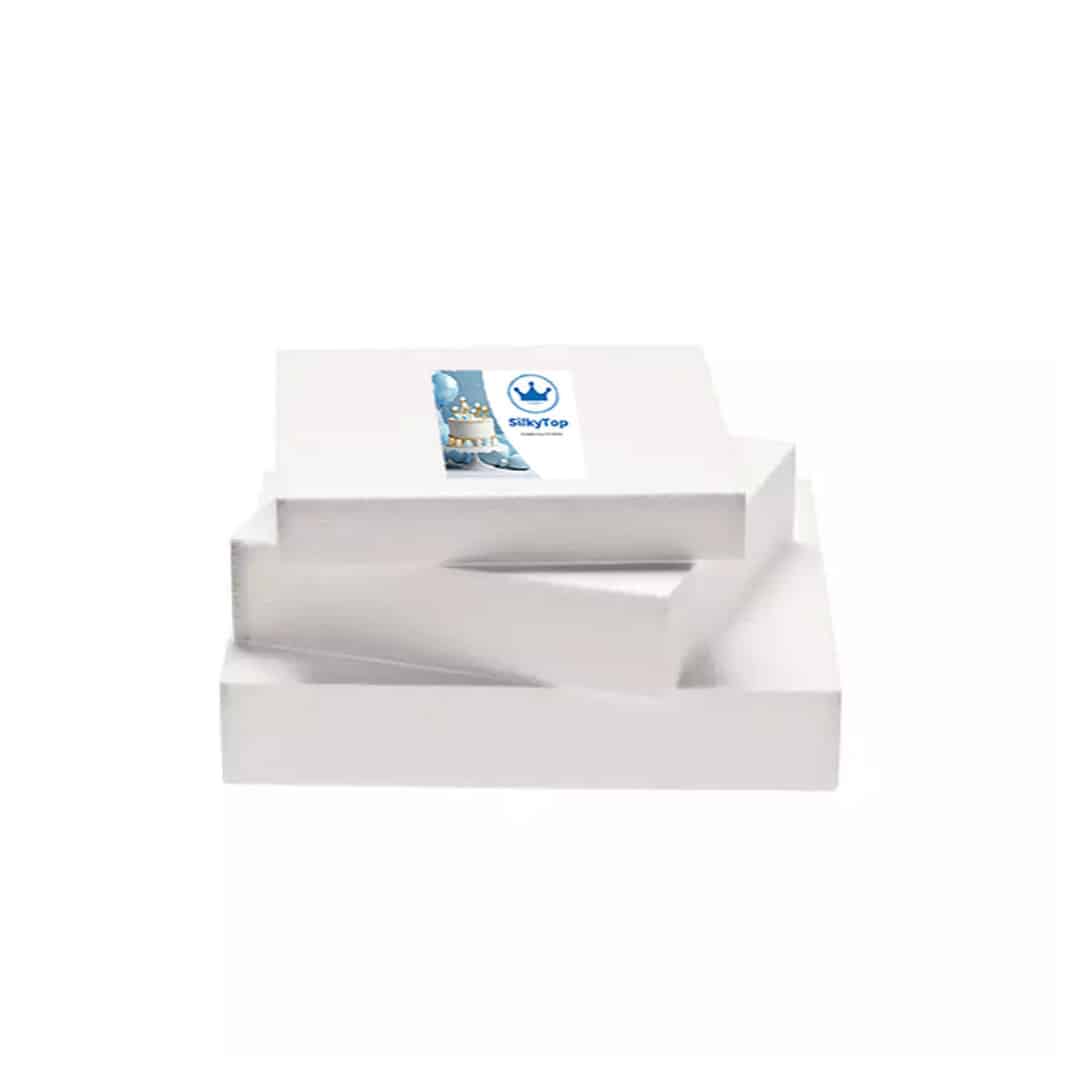 Ciuccio quadrato in polistirolo Altezza 5 cm Silkytop