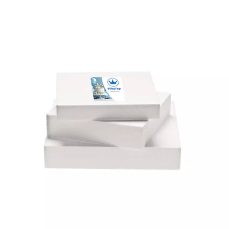 Ciuccio quadrato in polistirolo Altezza 5 cm Silkytop