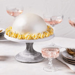 decorazione di torte con spray lucido perlato