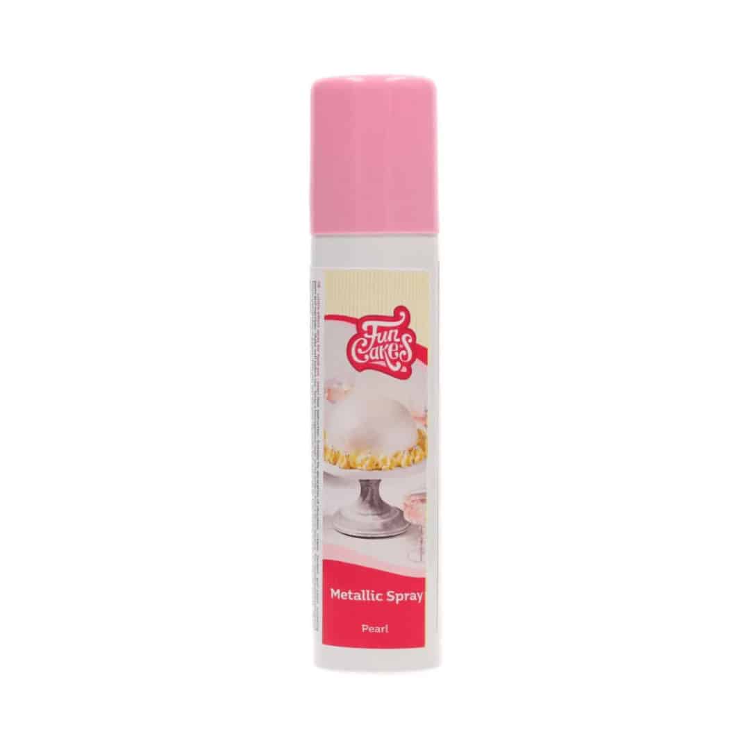 spray lucidante metallizzato perlato Funcakes