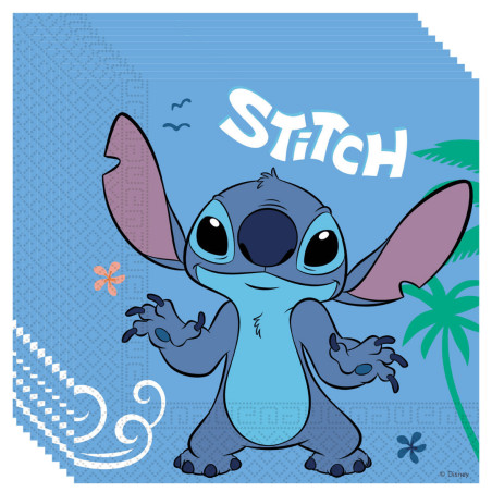 20 tovaglioli Lilo & Stitch due veli