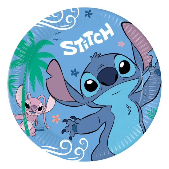 8 piatti Lilo & Stitch