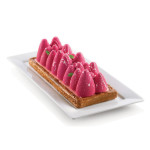 torta ghiacciata dessert ai lamponi