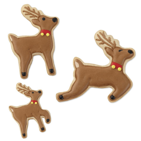 biscotti di renna di Natale