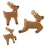 biscotti di renna di Natale