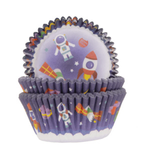 scatola per cupcake spaziale