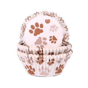pirottino per cupcake con stampa di cani