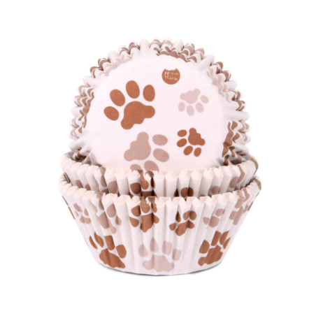 pirottino per cupcake con stampa di cani