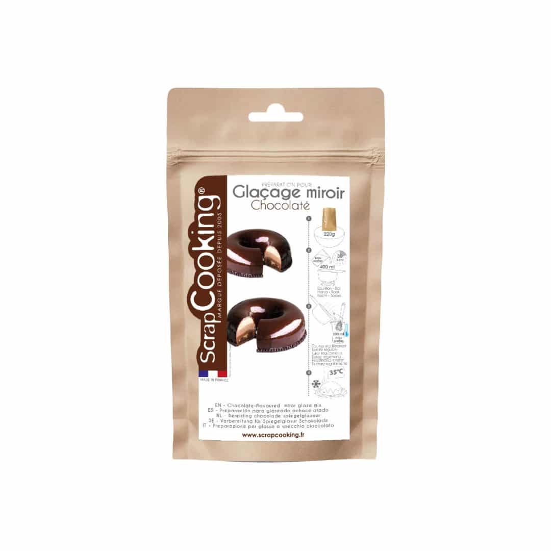 Glassa a specchio al cioccolato | Ingrediente di pasticceria