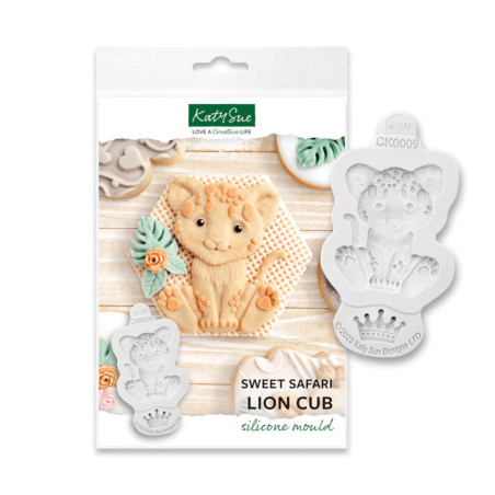Stampo per modellare in silicone cucciolo di leone