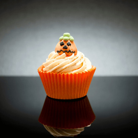 cupcake e scatola di halloween