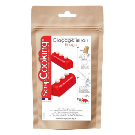 Smalto a specchio rosso | Ingredienti per la cottura