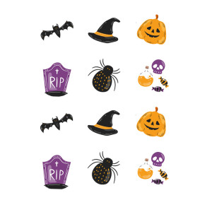 12 dischi commestibili di Halloween