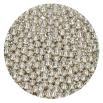 perle di zucchero metallizzate argento 80 gr